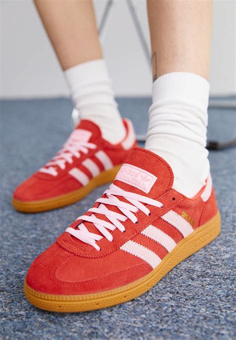 adidas originals red and pink.